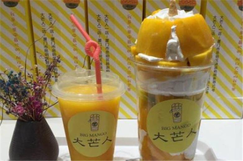 大芒人鲜榨芒果汁加盟