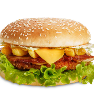 卡西恩奶茶汉堡