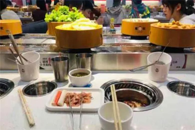 青岛龙歌旋转小火锅加盟