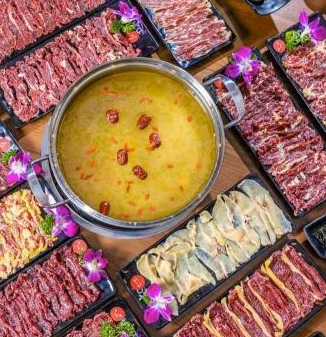 潮牛宴鲜牛肉自助火锅