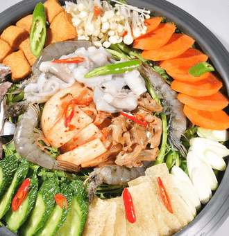 三只熊年糕火锅