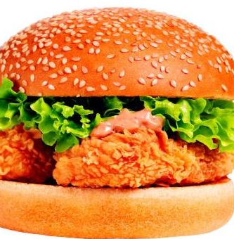 华来堡炸鸡汉堡