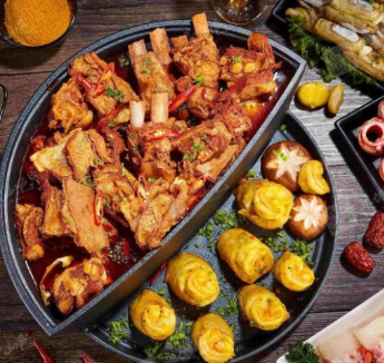 韩含轩海鲜自助烤涮