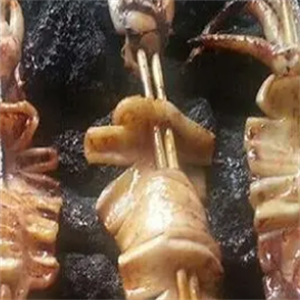 李记火山石烤鱿鱼