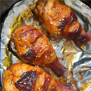 老河大西门焖烤鸡腿