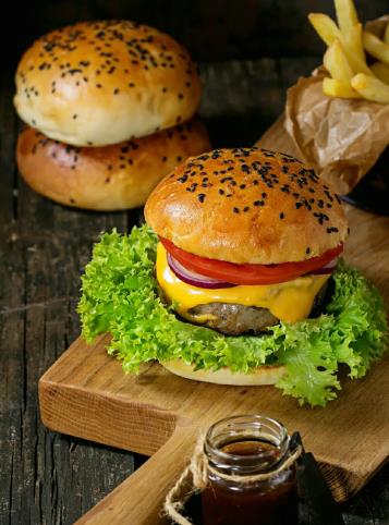 口口香炸鸡汉堡