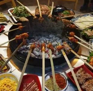 马上烤自助火盆烧烤