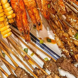鱼羊三子烧烤烧烤