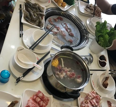 记忆3D场景涮烤吧