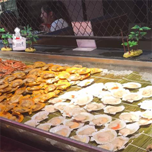 韩国诱惑海鲜自助烤肉