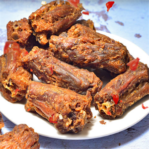 独一味烤鸭脖