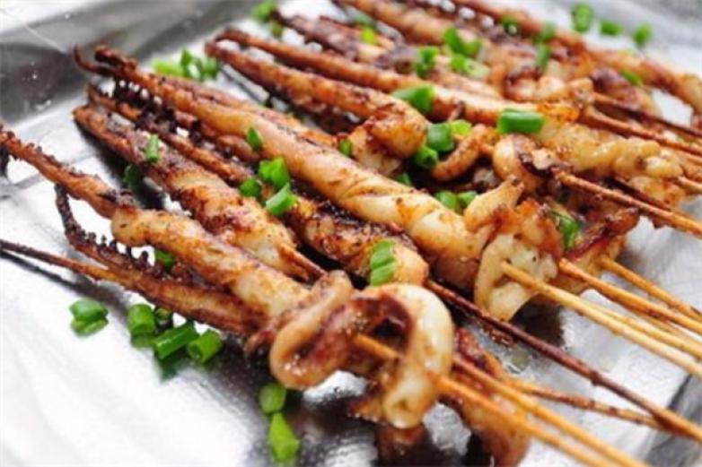 大胡子鱿鱼烧烤加盟
