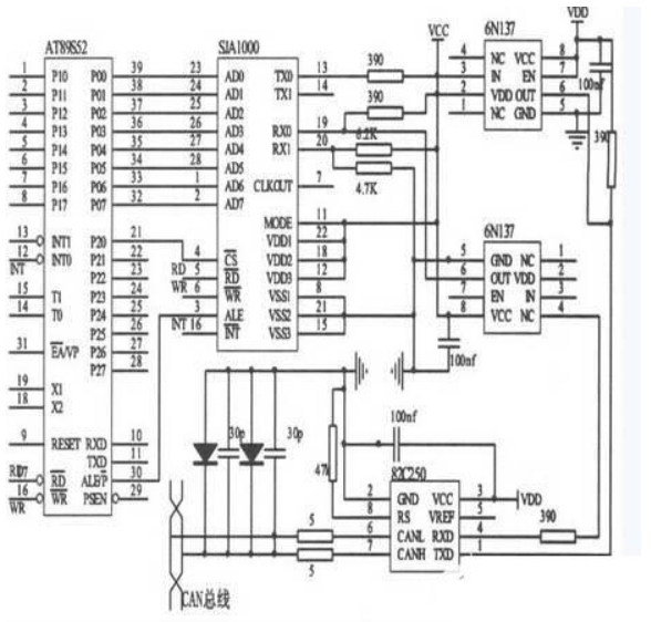 基于AT89S52单片机的新型智能家居安防系统xx