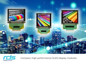 RDS  推出紧凑、高性能 OLED 显示模块xx