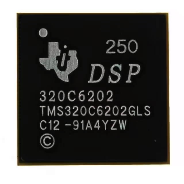 TMS320C6202GLS200 / IC FIXED-POINT DSP 384-BGA