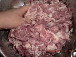 土法自制香肠的做法步骤：4