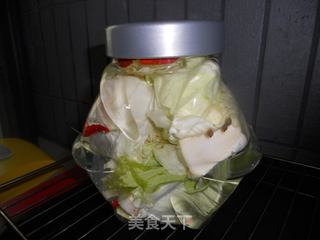 自制泡菜的做法步骤：2