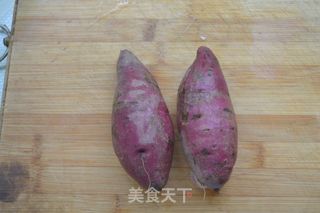 健康零食【紫薯条】的做法步骤：1