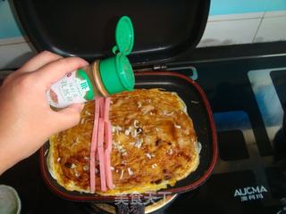 美味的鸡蛋煎饼的做法步骤：9