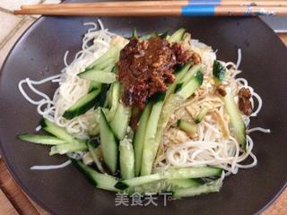 用意大利面条在家自制凉面的做法步骤：12