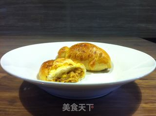 亲子创意儿童餐：鱼螃蟹乌龟面包&荷花肉饼蒸蛋&结满果子的树的做法步骤：12