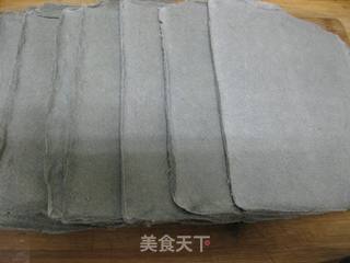 家庭自制黑豆豆皮的做法步骤：20