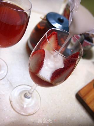 茶冻水果杯——草莓时光1的做法步骤：9
