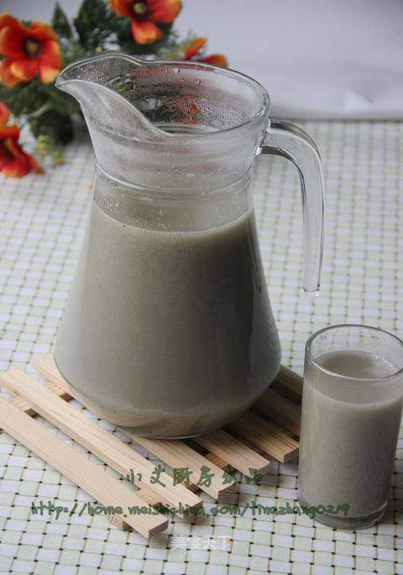 虾皮紫菜豆浆的做法