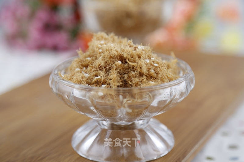 芝麻肉松的做法