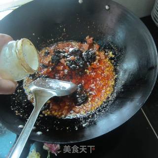 火腿蒜香炸酱的做法步骤：13
