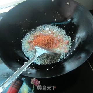 火腿蒜香炸酱的做法步骤：9