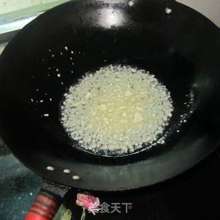 火腿蒜香炸酱的做法步骤：5