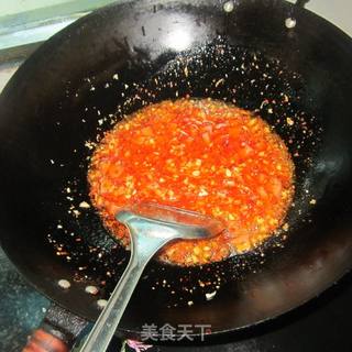 火腿蒜香炸酱的做法步骤：10