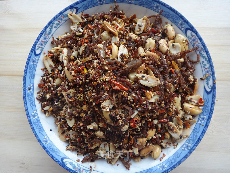 麻辣牛肉花生芝麻酱