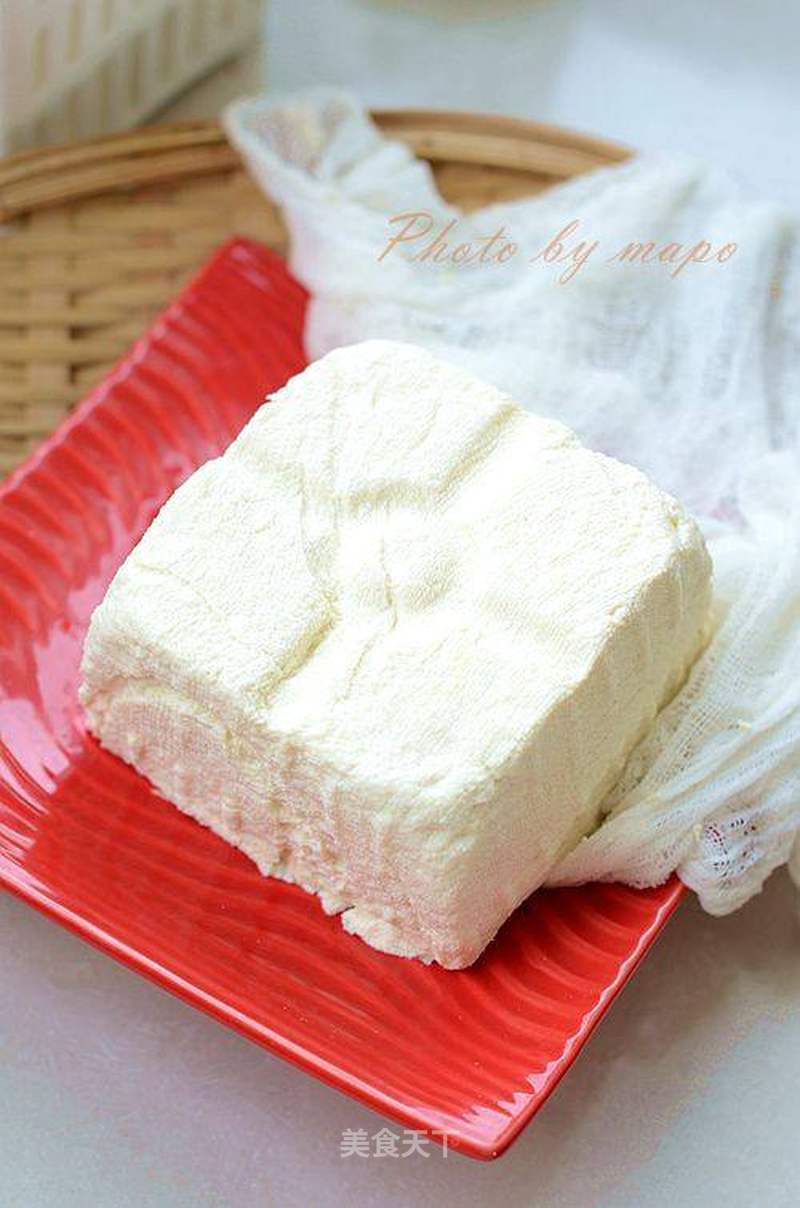 自制盐卤豆腐