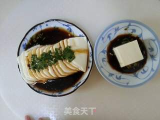 凉拌内脂豆腐的做法步骤：5