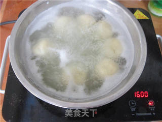 花生芝麻汤圆的做法步骤：13