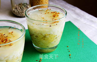 【绿豆薏仁酒酿】：巧用面包机做酒酿的做法步骤：19