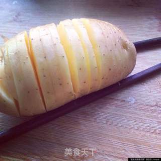 简易烤土豆的做法步骤：3