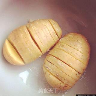 简易烤土豆的做法步骤：4