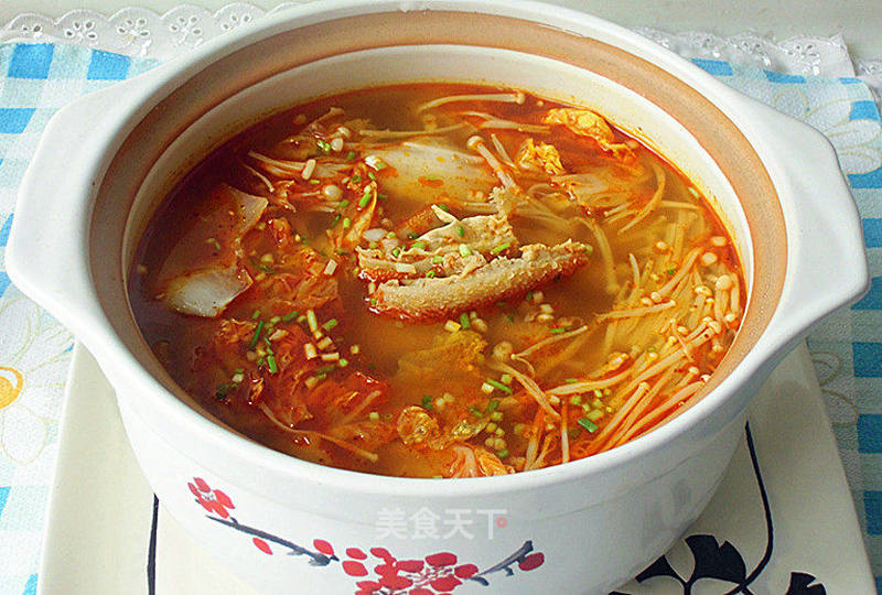 香辣牛肚砂锅