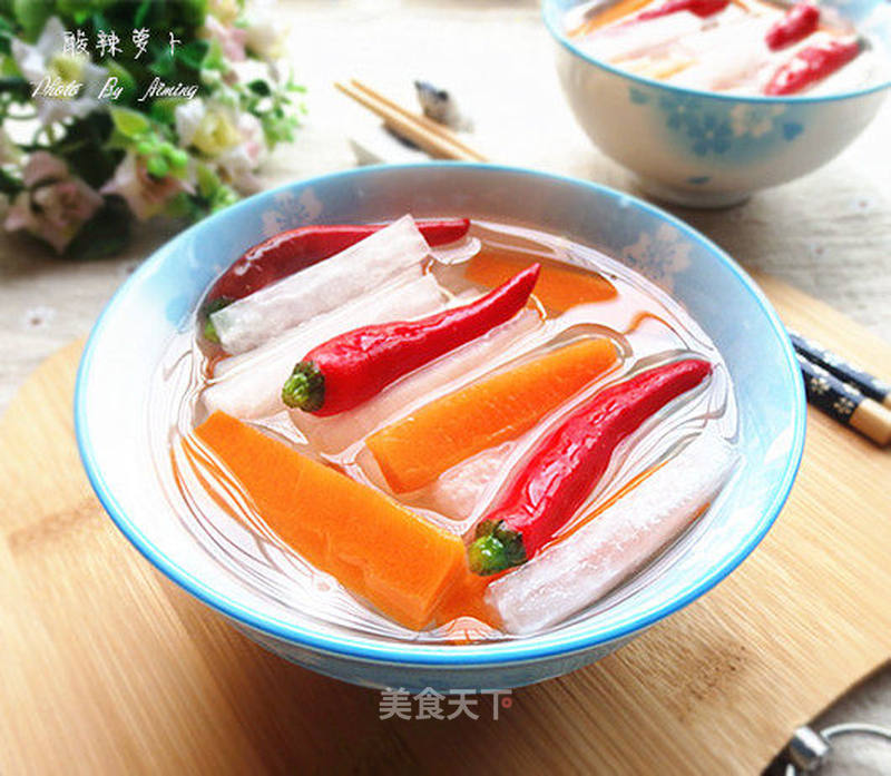 酸辣萝卜---一道开胃小菜