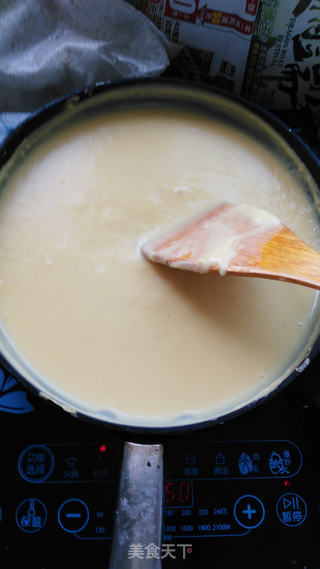 月饼馅料~~~乳酪绿豆蓉馅的做法步骤：5