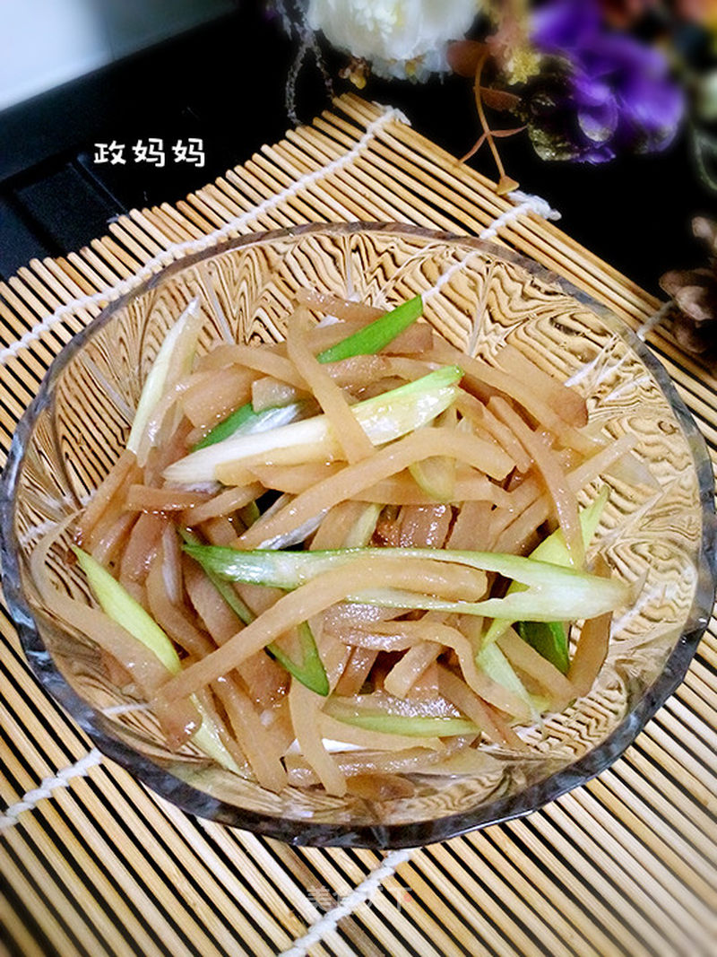 葱拌咸菜