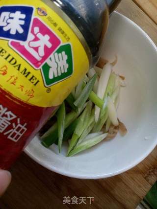 葱拌咸菜的做法步骤：3