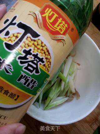 葱拌咸菜的做法步骤：4