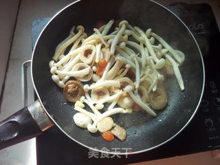 白玉菇高汤意面的做法步骤：5