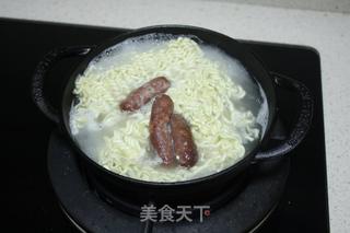 芝士拉面的做法步骤：3