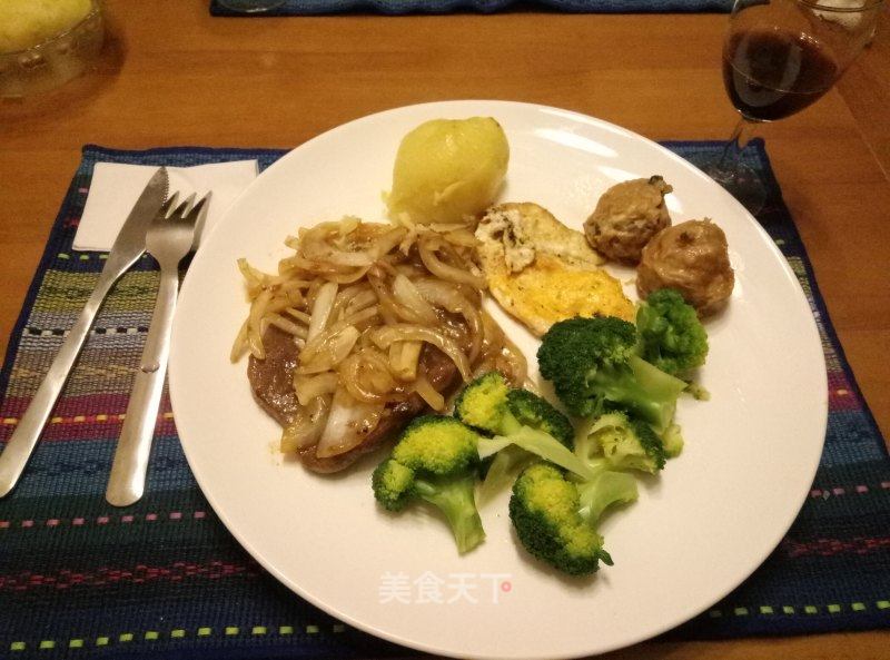 圣诞节煎牛排的做法