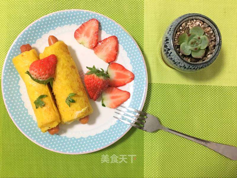吐司火腿卷的做法